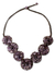 Amethyst beaded necklace, 'Exultant Lilac' - Artisan Crafted Beaded Amethyst Necklace thumbail