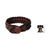 Leather wristband bracelet, 'Bangkok Weave' - Handmade Unisex Leather Wristband Bracelet (image 2j) thumbail