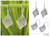 Sterling silver dangle earrings, 'Love Net' - Sterling silver dangle earrings (image 2) thumbail