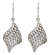 Sterling silver dangle earrings, 'Love Net' - Sterling silver dangle earrings