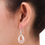 Sterling silver dangle earrings, 'Purity of Rain' - Sterling Silver Dangle Earrings