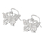 Sterling silver dangle earrings, 'Butterfly Splendor' - Sterling Silver Dangle Earrings from Thailand