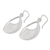 Sterling silver dangle earrings, 'Glamour in the Rain' - Modern Sterling Silver Dangle Earrings from Thailand