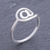 Sterling silver ring, 'Cyber Times' - Modern Sterling Silver Ring (image 2) thumbail