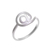 Sterling silver ring, 'Cyber Times' - Modern Sterling Silver Ring thumbail