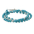 Beaded wrap bracelet, 'Turquoise Universal Harmony' - Beaded wrap bracelet (image 2c) thumbail
