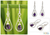 Amethyst dangle earrings, 'Just Glow' - Silver and Amethyst Dangle Earrings (image 2) thumbail