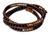 Onyx wrap bracelet, 'Eclipse Shadows' - Onyx wrap bracelet thumbail