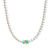 Cultured pearl and amazonite strand necklace, 'Lovely Lady' - Pearl and Amazonite Necklace (image 2a) thumbail