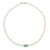 Cultured pearl and amazonite strand necklace, 'Lovely Lady' - Pearl and Amazonite Necklace (image 2e) thumbail