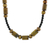 Cultured pearl and tiger's eye beaded necklace, 'Honey Bamboo' - Beaded Onyx and Tiger's Eye Necklace (image 2d) thumbail