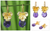 Gold vermeil and amethyst earrings, 'Thai Orchid' - Gold vermeil and amethyst earrings thumbail