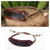Leather wristband bracelet, 'Black Band' - Leather Wristband Bracelet (image 2) thumbail