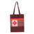 Cotton shoulder bag, 'Brown Geometry Stars' - Handmade Geometric Cotton Shoulder Bag