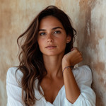 Lapis lazuli beaded bracelet, 'Hill Tribe River' - Hill Tribe Silver and Lapis Lazuli Bracelet