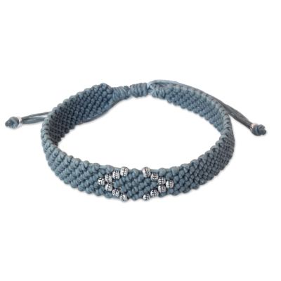 Hill Tribe Fine Silver Wristband Bracelet