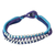 Silver accent braided bracelet, 'Cool Thai River' - Hill Tribe Silver Braided Bracelet (image 2a) thumbail
