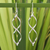 Sterling silver dangle earrings, 'Infinito' - Modern Sterling Silver Dangle Earrings from Thailand thumbail