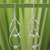 Sterling silver dangle earrings, 'Fabulous' - Hand Made Modern Sterling Silver Dangle Earrings thumbail