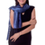 Silk batik scarf, 'Bluebell Duality' - Handcrafted Batik Silk Scarf