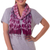Tie-dyed scarf, 'Fabulous Wine' - Tie Dye Scarf thumbail