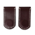 Leather money clips, 'Savvy Spender' (pair) - Leather money clips (Pair) (image 2b) thumbail