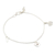 Tourmaline charm bracelet, 'I Love Elephants' - Tourmaline charm bracelet (image 2b) thumbail