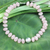 Rose quartz beaded necklace, 'Rose of Thailand' - Beaded Rose Quartz Necklace thumbail