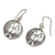 Sterling silver dangle earrings, 'Eternity's Key' - Sterling silver dangle earrings