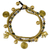 Jasper charm bracelet, 'Colorful Siam Elephants' - Jasper and Brass Beaded Charm Bracelet thumbail