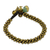 Brass beaded bracelet, 'Northern Chic' - Brass beaded bracelet (image 2b) thumbail