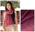 Pin tuck scarf, 'Plum Transition' - Pin tuck scarf thumbail