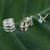 Sterling silver ear cuff earrings, 'Sea Whisper' (pair) - Sterling silver ear cuff earrings (Pair) thumbail