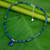 Lapis lazuli pendant necklace, 'Depths of Blue' - Beaded Lapis Lazuli Necklace (image 2) thumbail