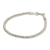 Silver beaded bracelet, 'Moonbeam' - Hill Tribe Fine Silver Beaded Bracelet (image 2a) thumbail