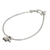 Silver charm bracelet, 'Moonlit Elephant' - Fair Trade Fine Silver Charm Bracelet (image 2a) thumbail