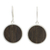 Wood and sterling silver dangle earrings, 'Forest Moon' - Wood and sterling silver dangle earrings (image 2a) thumbail