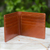 Men's leather wallet, 'Credit to Brown' - Men's leather wallet (image 2b) thumbail