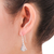 Sterling silver dangle earrings, 'Sunrise in Thailand' - Sterling silver dangle earrings (image 2c) thumbail