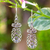 Sterling silver dangle earrings, 'Thai Pineapple' - Sterling silver dangle earrings (image 2) thumbail