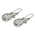 Sterling silver dangle earrings, 'Thai Pineapple' - Sterling silver dangle earrings (image 2b) thumbail
