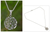 Sterling silver flower necklace, 'Hydrangea' - Floral Sterling Silver Pendant Necklace thumbail