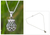 Sterling silver pendant necklace, 'Nature's Treasure' - Sterling silver pendant necklace thumbail