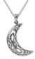 Sterling silver pendant necklace, 'Filigree Moon' - Sterling Silver Pendant Necklace from Thailand (image 2a) thumbail