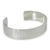 Sterling silver cuff bracelet, 'Rain Lines' - Sterling silver cuff bracelet (image 2b) thumbail