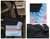 Cotton tote handbag and change purse, 'Mint Garden' - Cotton tote handbag and change purse thumbail