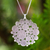 Sterling silver pendant necklace, 'In the World' - Sterling silver pendant necklace (image 2) thumbail