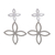 Sterling silver dangle earrings, 'Thai Starlight' - Sterling silver dangle earrings