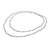 Cultured pearl long strand necklace, 'White Frost' - Cultured Pearl Necklace (image 2c) thumbail