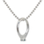 Blue topaz pendant necklace, 'Promise of Love' - Blue Topaz Ring-pendant on Silver Necklace from Thailand